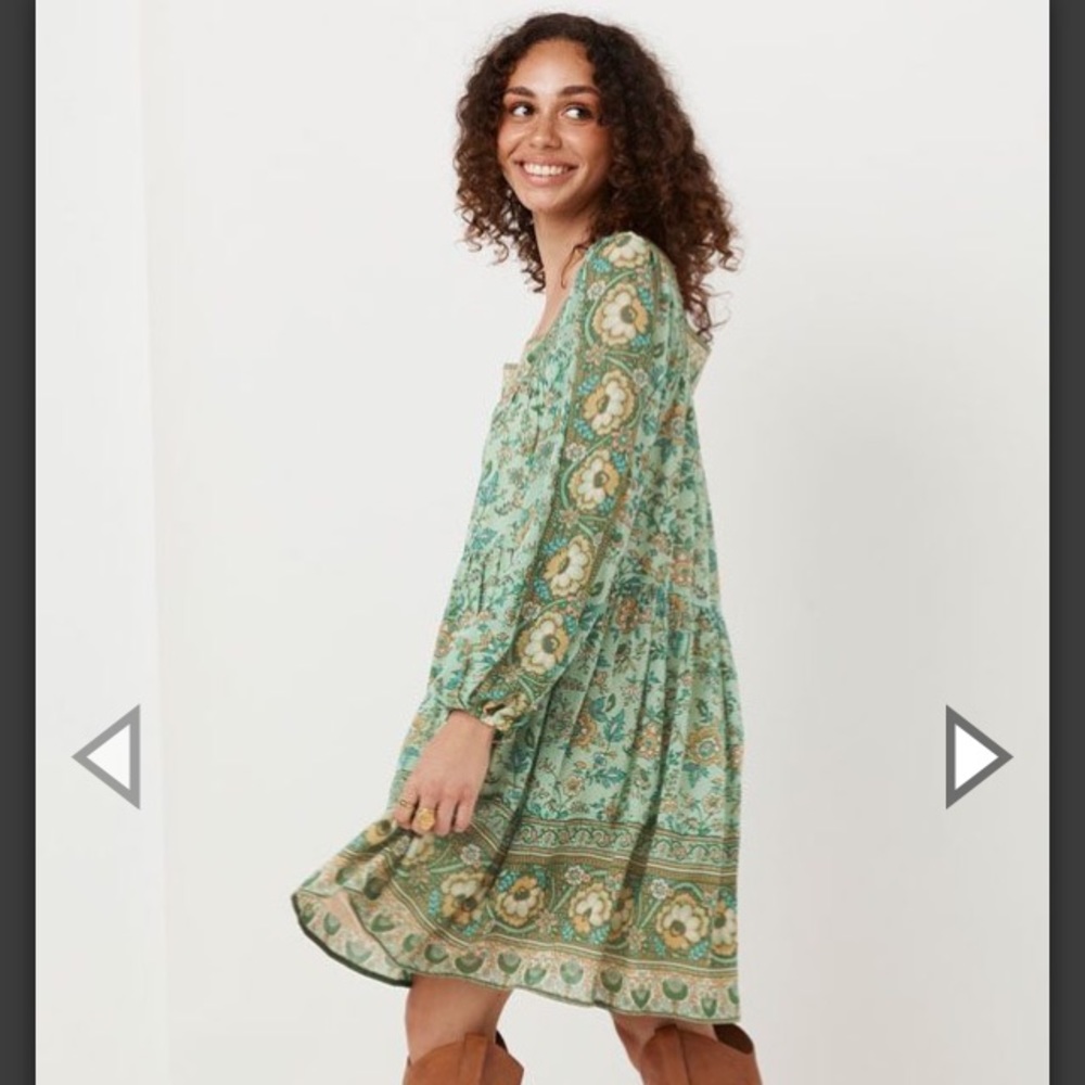 Spell Folk Song Tunic Sage - Picture 5 of 16